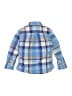 Mini Boden 100% Cotton Plaid Blue Long Sleeve Button-Down Shirt Size 3 - 4 - photo 2