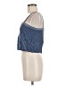 Topshop Blue Sleeveless Top Size 8 - photo 5