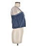 Topshop Blue Sleeveless Top Size 8 - photo 4