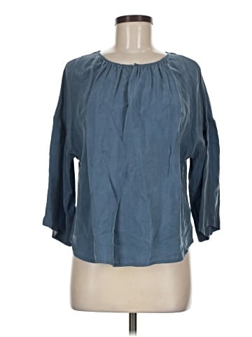 Everlane 3/4 Sleeve Blouse (view 1)
