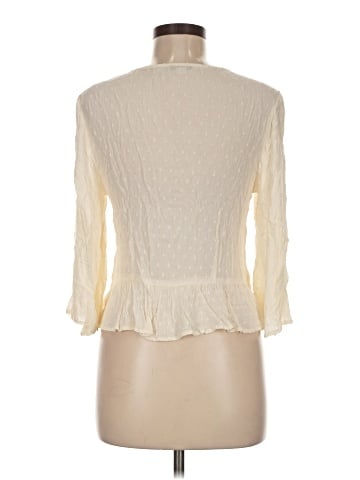 American Eagle Outfitters 3/4 Sleeve Blouse (view 2)