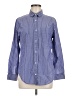 Club Monaco Stripes Blue Long Sleeve Button-Down Shirt Size M - photo 1