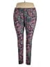 North Style Paisley Purple Casual Pants Size 2X - photo 1