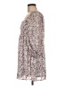 Blue Rain 100% Polyester Floral Gray Casual Dress Size M - photo 5