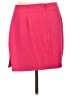 Hanifa Solid Pink Casual Skirt Size L - photo 2