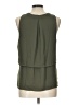 Candie's 100% Polyester Green Sleeveless Blouse Size L - photo 2