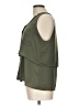 Candie's 100% Polyester Green Sleeveless Blouse Size L - photo 5