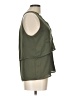 Candie's 100% Polyester Green Sleeveless Blouse Size L - photo 4