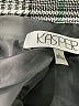 Kasper 100% Polyester Checkered-gingham Gray Blazer Size L - photo 6