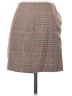 Babaton Plaid Brown Casual Skirt Size 2 - photo 2