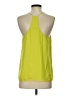 Naked Zebra 100% Polyester Green Sleeveless Blouse Size S - photo 2