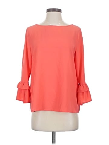 Olivia Moon 3/4 Sleeve Blouse (view 1)