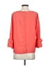 Olivia Moon Orange 3/4 Sleeve Blouse Size S - photo 2