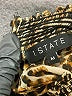 1.State 100% Polyester Animal Print Brown Casual Dress Size M - photo 9