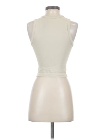 Happily Grey Sleeveless T-Shirt (view 2)