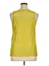 Anne Klein Yellow Sleeveless Blouse Size XL - photo 2