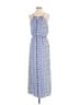 Japna 100% Polyester Print Blue Casual Dress Size S - photo 1
