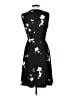 Chaps Floral Black Casual Dress Size L - photo 2