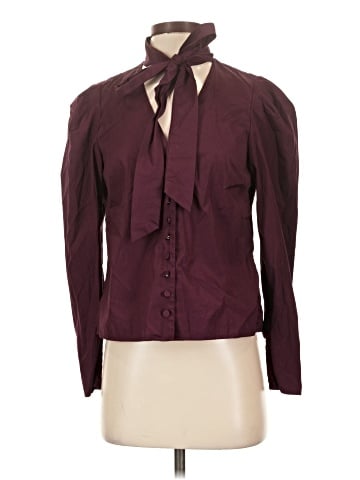Madewell V-Neck Button-Front Top (view 1)