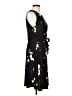 Chaps Floral Black Casual Dress Size L - photo 4