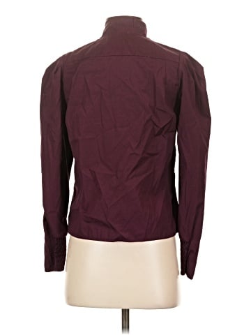 Madewell V-Neck Button-Front Top (view 2)