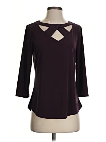 7th Avenue Design Studio New York & Company 3/4 Sleeve Top (view 1)