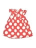 Old Navy 100% Cotton Polka Dots Orange Dress Size 18-24 mo - photo 1