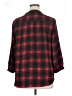 Vince Camuto 100% Polyester Plaid Red 3/4 Sleeve Blouse Size XL - photo 2