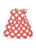 Old Navy 100% Cotton Polka Dots Orange Dress Size 18-24 mo - photo 2