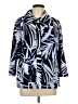 Zenergy by Chico's Print Blue Jacket Size Lg (2) - photo 1