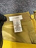 J.Crew 100% Wool Solid Yellow Wool Skirt Size 0 (petite) - photo 4