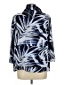 Zenergy by Chico's Print Blue Jacket Size Lg (2) - photo 2