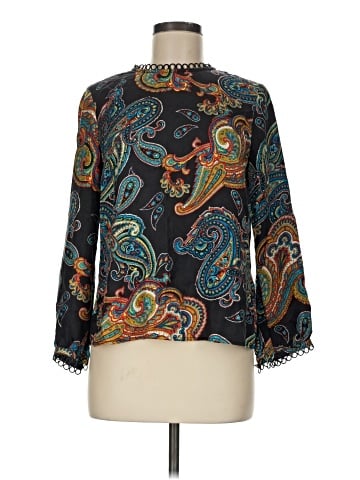 J.Crew Long Sleeve Silk Top (view 1)