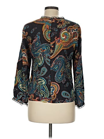 J.Crew Long Sleeve Silk Top (view 2)