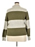 J.Crew Always Color Block Green Turtleneck Sweater Size XXL - photo 2