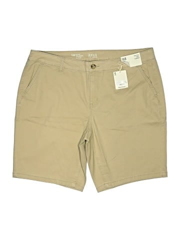 a.n.a. A New Approach Khaki Shorts (view 1)