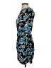 Zara Print Blue Cocktail Dress Size S - photo 5