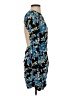 Zara Print Blue Cocktail Dress Size S - photo 4