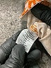 Tinseltown Print Orange Active Pants Size 9 - photo 8