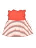 Jacadi 100% Cotton Stripes Orange Dress 9-12 MO / 12 MO - photo 2