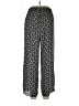 Pleione Print Black Gray Casual Pants Size L - photo 2