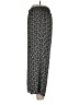 Pleione Print Black Gray Casual Pants Size L - photo 5