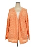 Lane Bryant 100% Polyester Orange Cardigan Size 22 - 24 Plus - photo 1