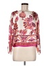 Zara 100% Polyester Pink Long Sleeve Blouse Size M - photo 1