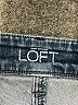 Ann Taylor LOFT Stripes Blue Jeans Size 26 waist (petite) - photo 7