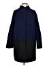 Elie Tahari Blue Wool Coat Size M - photo 1