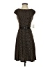 Anne Klein Polka Dots Black Casual Dress Size 2 - photo 1