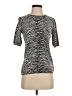 PREMISE Gray Short Sleeve Top Size S - photo 1