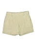 Lands' End Solid Yellow Khaki Shorts Size XL - photo 1