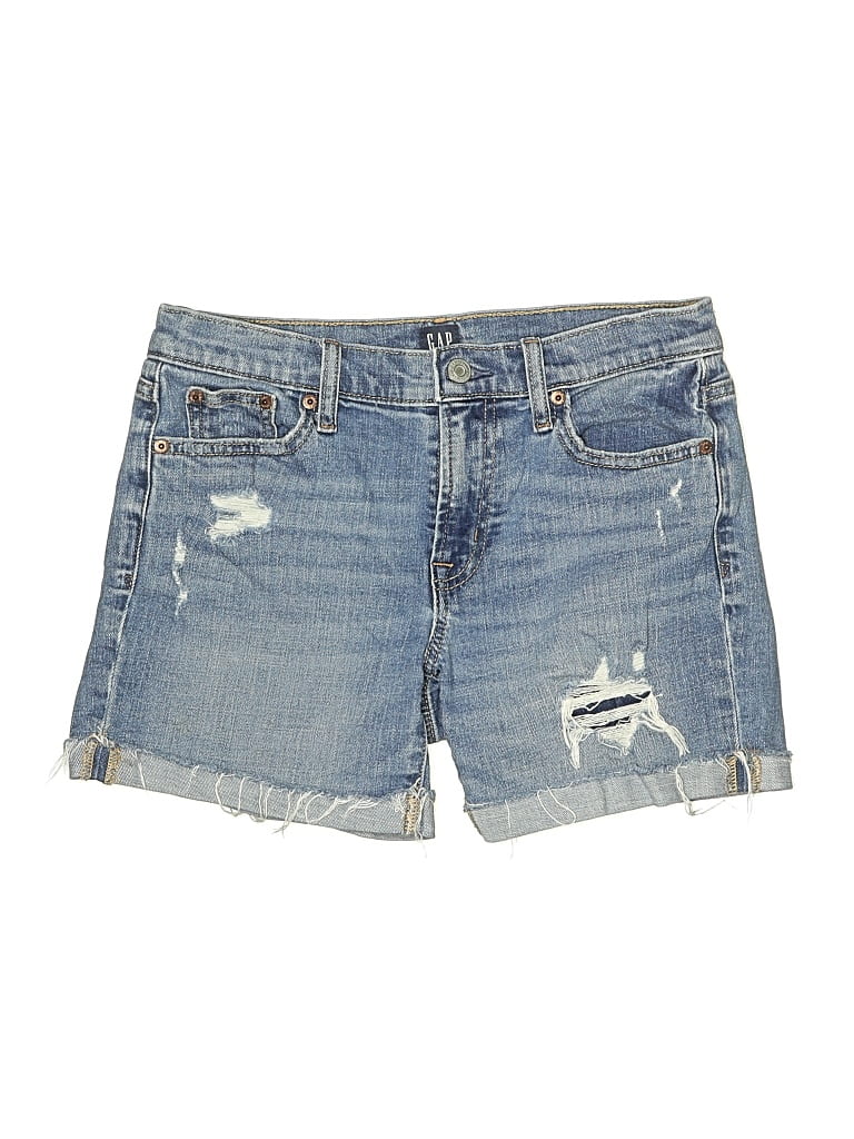 Pre-owned Gap Denim Shorts In Blue